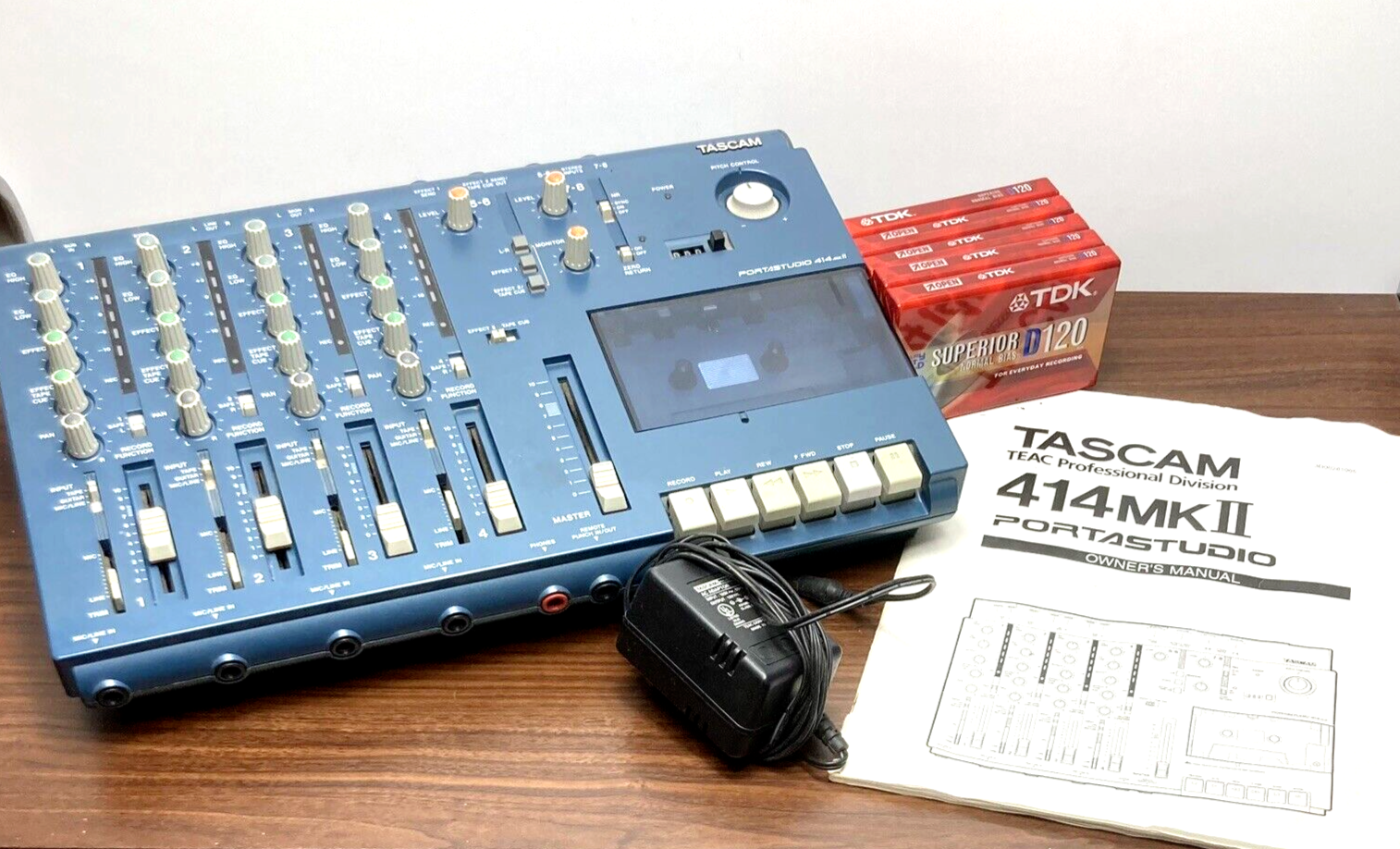 Tascam Portastudio 414 MK2 4-Track Cassette Tape Recorder Manual