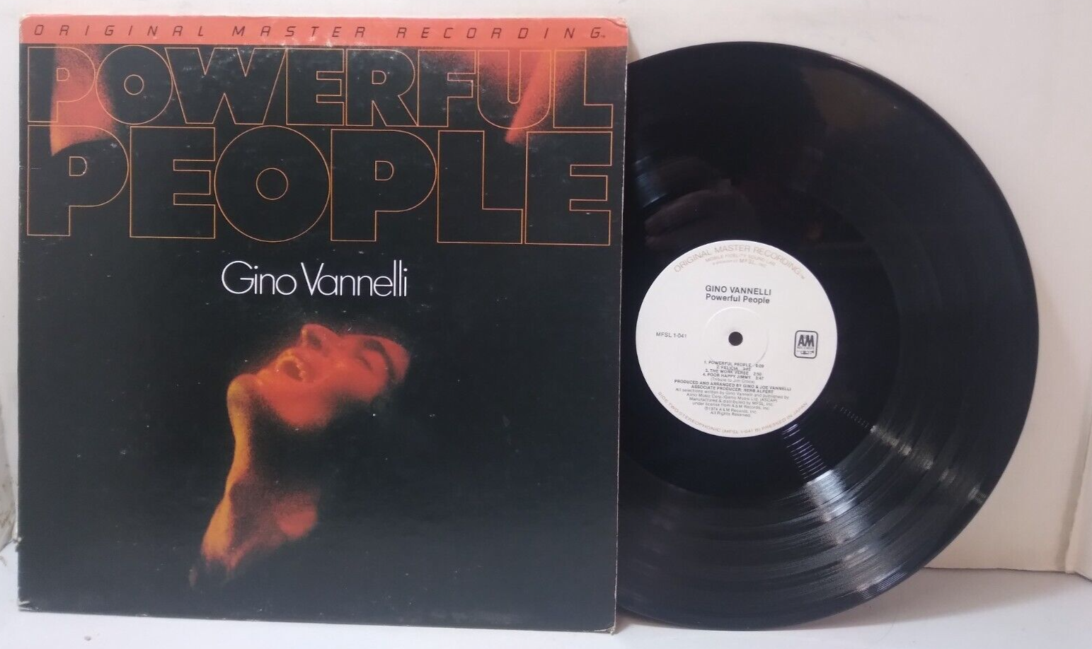 洋楽 Gino vannelli LP Powerful people aor Gino Vannelli - 