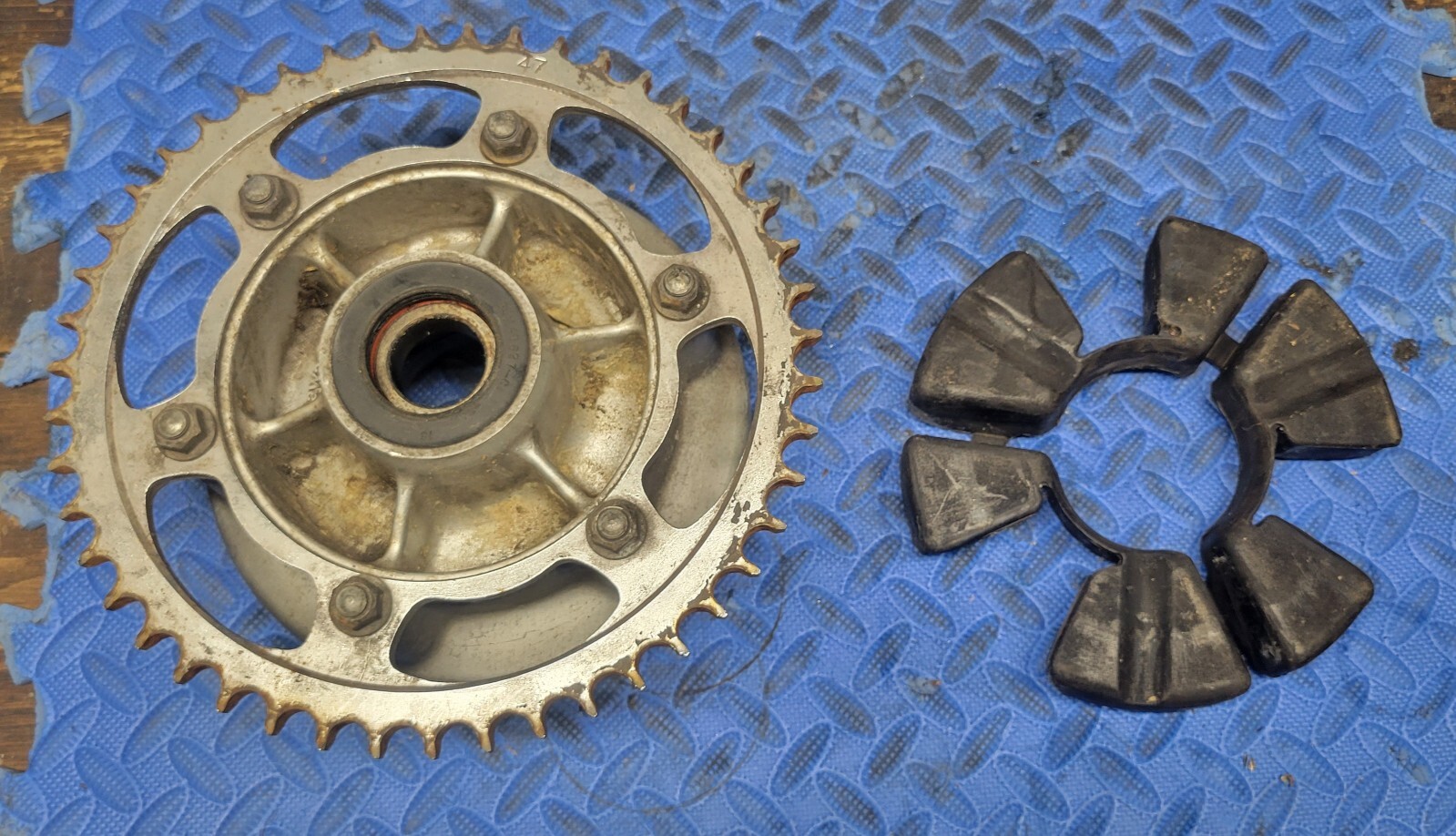 ☆Hir☆ 1988-1990 Kawasaki Ninja ZX10 ZX1000 Rear Hub Rubber Cush