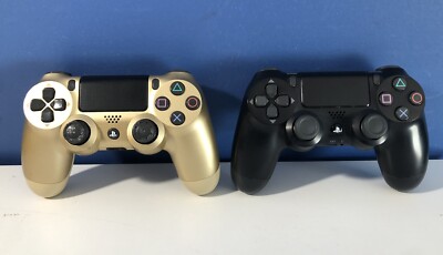 Sony PS4 PlayStation 4 OEM Dualshock Controllers BLACK & GOLD
