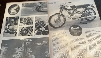 1960 s Honda Sport CB-160 original Lightweight Test review