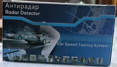 Radar Detectors-Global Position System 360 Full Band .Car Speed testing system 