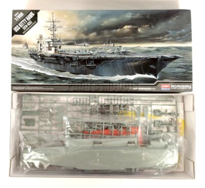 USS Kitty Hawk CV-63 Carrier US NAVY 1/800 Scale Plastic Model Kit by Academy