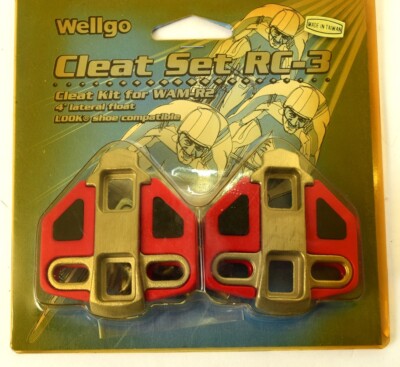 WELLGO Cleats set. NEW. RC-3/ packaged with All hardware. For WAM-R2. Floats 4'.