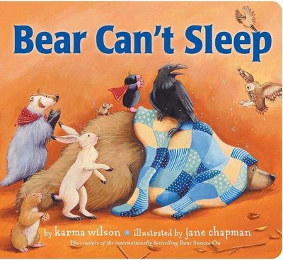 Bear Can't Sleep by Karma Wilson (English) Board Book Book