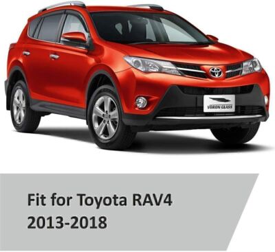For 2013-2018 Toyota RAV4 Mugen Style Window Visors Rain Sun Deflectors Guards
