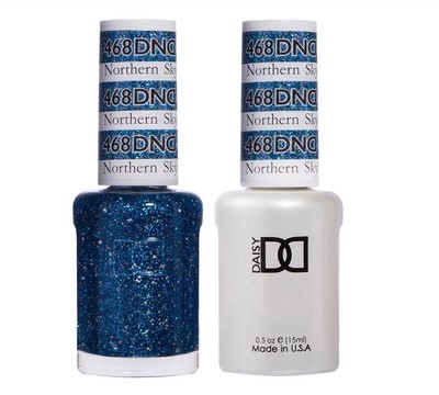 DND DUO Matching Gel & Lacquer #468 - Northen Sky
