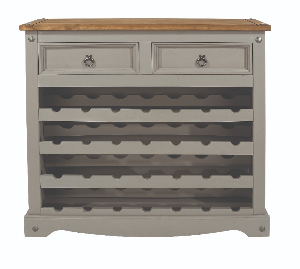 Grey wine rack in Swansea Gumtree