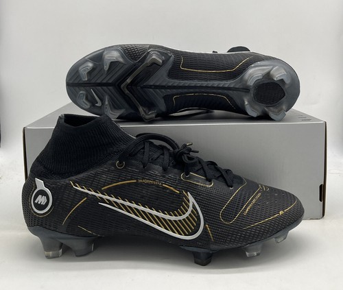 Мужские кроссовки Nike Mercurial Superfly 8 Elite FG Shadow Pack Black Gold DJ2839-007