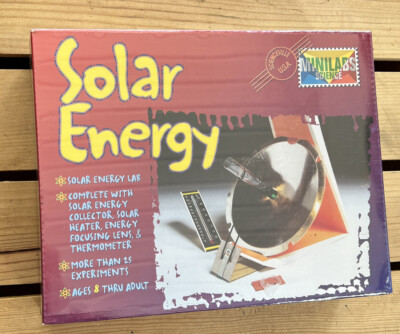 Solar Energy Lab Model Kit Minilabs Science for Kids 8+ Factory Sealed