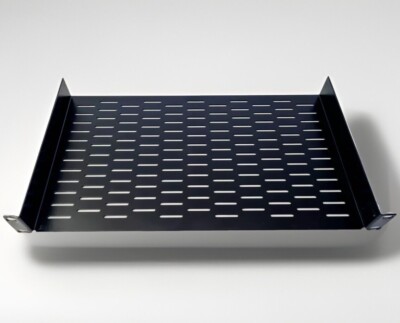 1U Rack Shelf - Universal Vented Rack Mount Tray