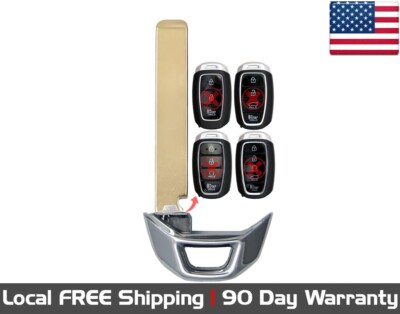 1x New Replacement Proxy Key Fob Remote Insert Blade For Select Hyundai Vehicles