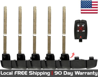 5x New Replacement Key Fob Remote Insert Blade For 2008-2012 Land Rover LR2