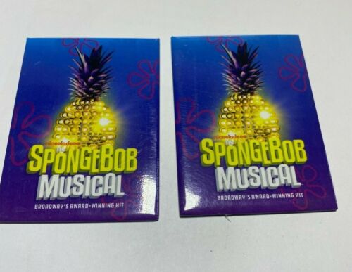 Spongebob Squarepants The Broadway Musical 2 MAGNET  *NEW* 2 pieces 2 MAGNET 