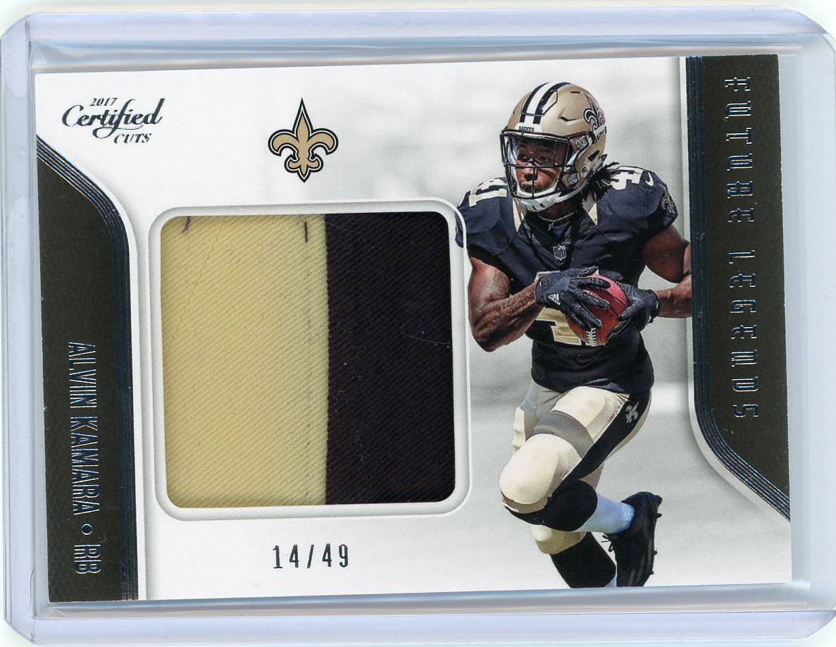 ALVIN KAMARA　アルビン カマーラ　直筆サインカード　AUTO　NFL Alvin Kamara Autographed Official 