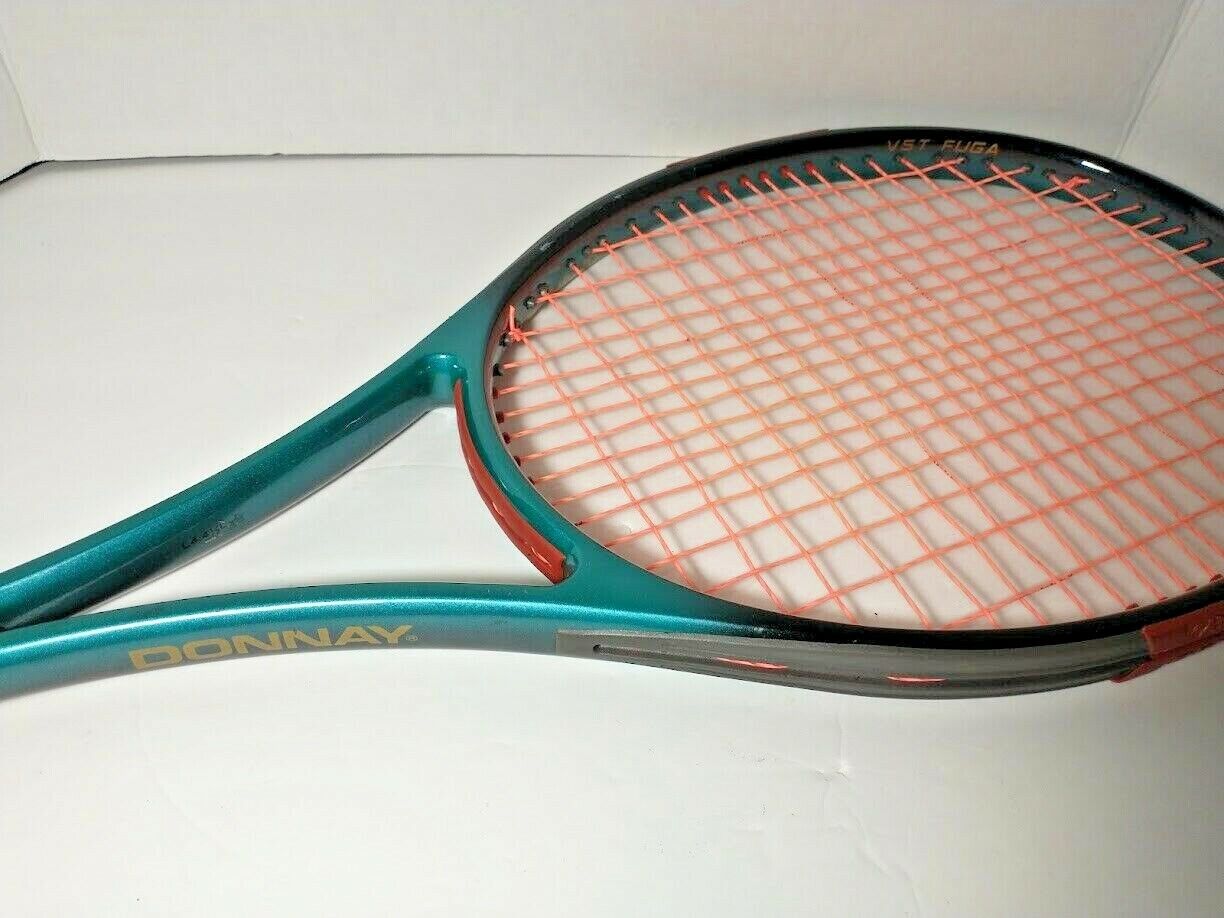 Tennis Racket Vintage Donnay V.s.t. Fuga S L 4 4 1/2 w / Wil