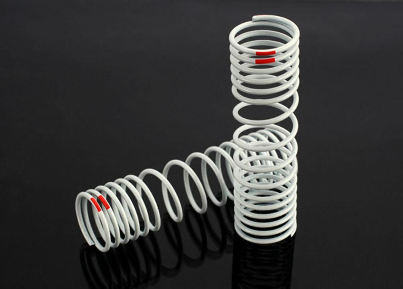 Traxxas 6865 - Springs, rear (progressive, -20% rate, orange) (2) : Slash 4x4