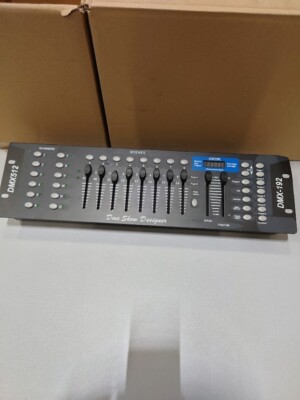 DMX512 DMX-192 Channels Operator Console Controller Not Working For Parts