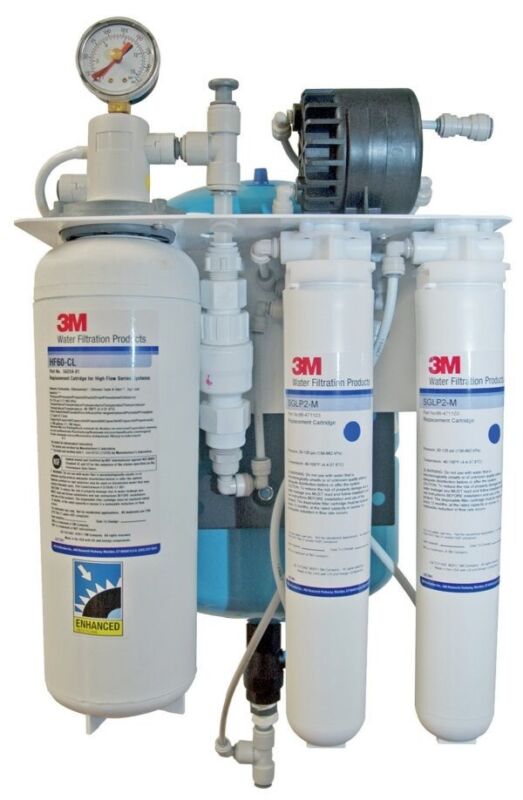 3M ScaleGard Food Service Reverse Osmosis Water Filtration Systems SGLP200-CL-BP