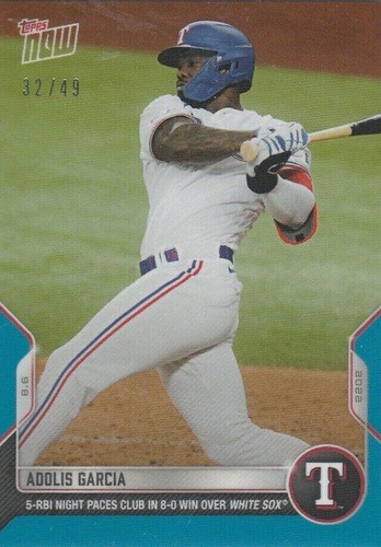 2022 Topps Now - Adolis Garcia #665