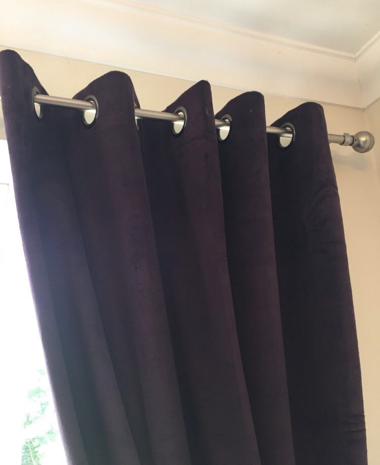 Plum Velvet Curtains In Waltham Abbey Essex Gumtree