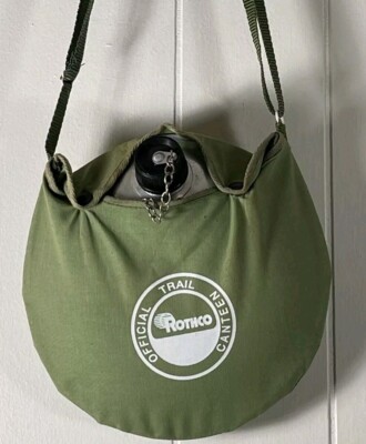 Official Trail Canteen Aluminum Vintage Made in Taiwan with Cover