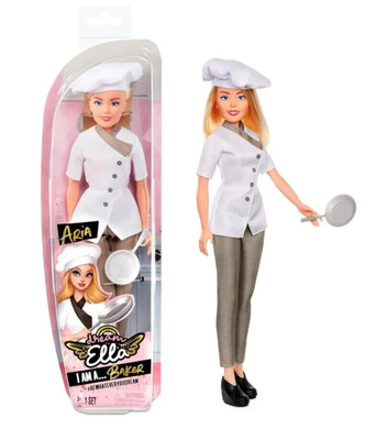 MGA's Dream Ella I AM Fashion Doll Baker 11.5'' Barbie Compatible Career Doll New