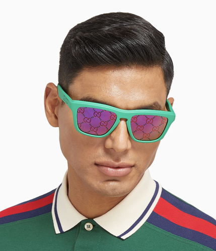 GUCCI GUCCI GG1571S-004 GREEN SUNGLASSES