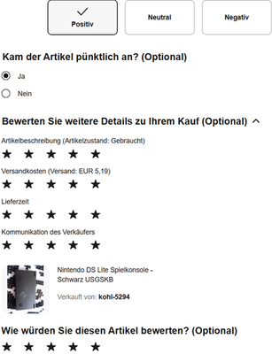 Artikelfoto(s) von einem verifizierten Käufer
