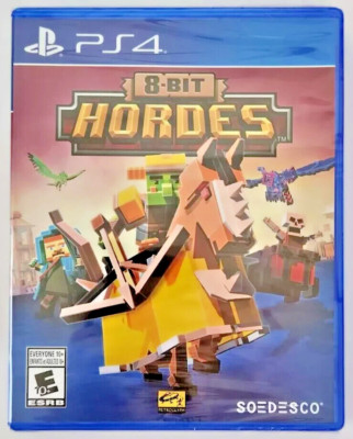 8-Bit Hordes PS4 Brand New Game [2019 Real Time Strategy]
