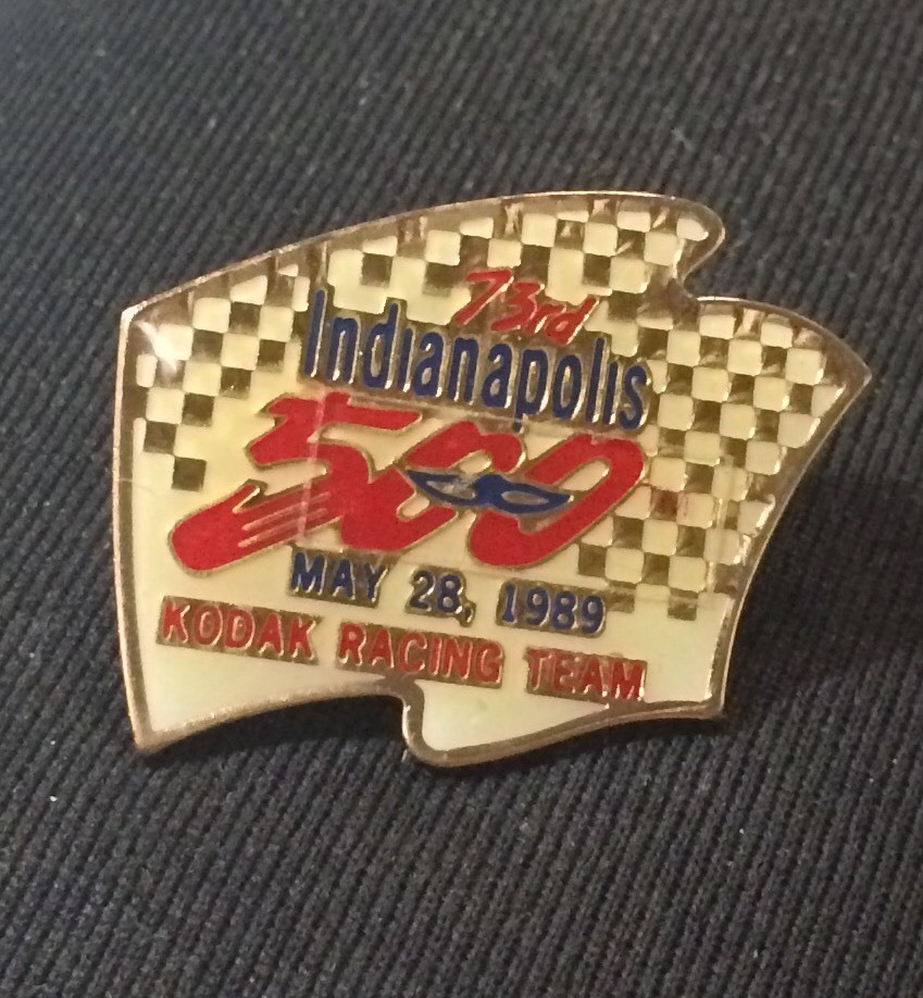Indianapolis 500 Racing 73rd 1989 Vintage Pin [G] eBay