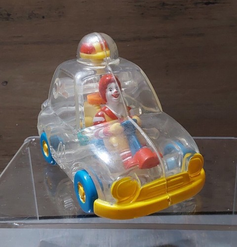 McDonald's ドラッグレーサーミニカー Hot Wheels 2019 Mattel Blue Plastic Race Car McDonald's