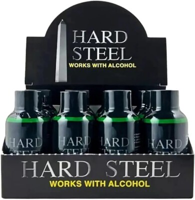 12 Liquid  Hard Steel Bottles
