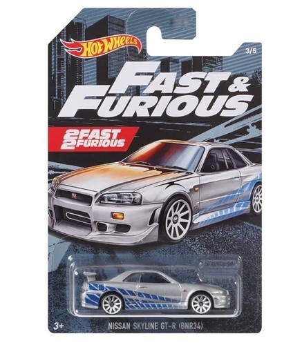 GT-R (BNR34) Skyline Hot Wheel 2fast 2furious | eBay