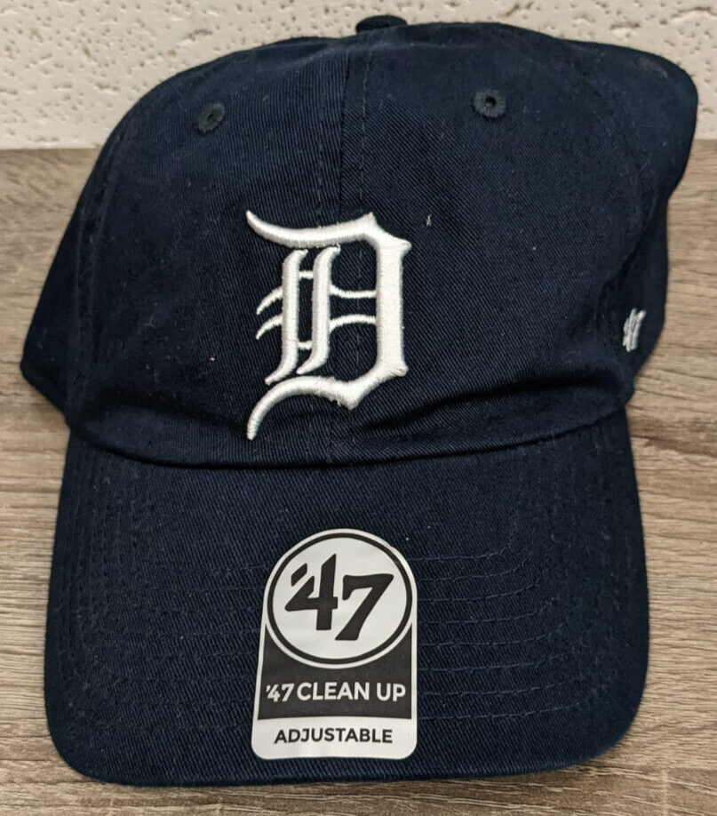 Detroit Tigers '47 Clean Up Navy Adjustable Hat Cap