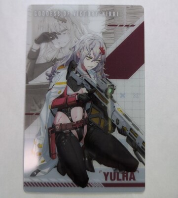 yulha様限定 Goddess of Victory NIKKE Yulha Gun Girl Metal Card