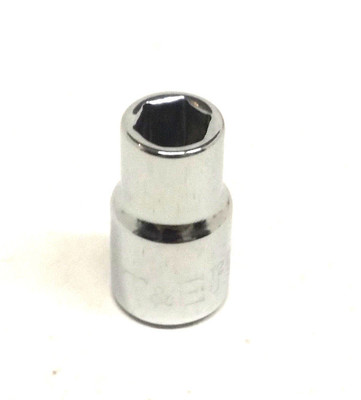 T&E Tools 12208 6 Pt. 1/4'' SAE 1/4'' Drive Socket ''MADE IN THE USA''