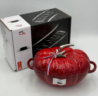 Staub Cast Iron 3qt Cocotte Tomate - Cherry 25CM - 2,9L