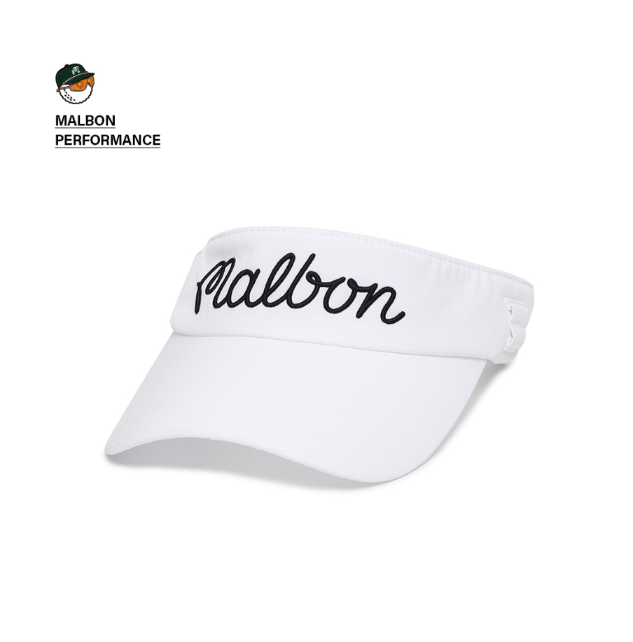 ★韓国★【MALBON GOLF】Logo Jacquard Banding Visor /追跡添付 ☆韓国☆【MALBON GOLF】Logo Jacquard Banding Visor /追跡添付