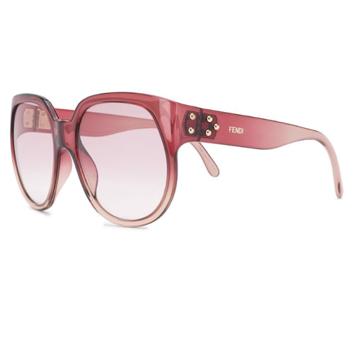 FENDI FENDI 0403GS-08CQ9R (NO CASE) TRANSPARENT BROWN SUNGLASSES