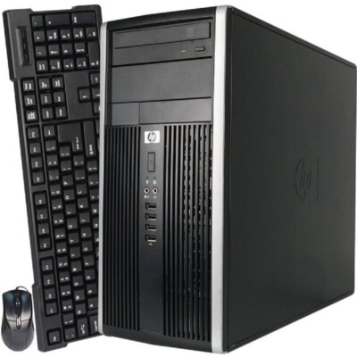 Fast HP Desktop Computer 3.6GHz 16GB RAM 256GB SSD PC Windows 10 WiFi DVD Tower