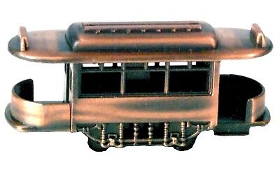 Railroad/Trolley Open End Car Die Cast Metal Collectible Penci...