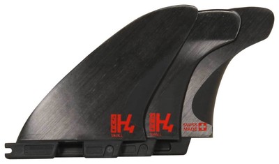 Комплект FCS II H4 Accelerator Tri Fin — дымчатый — M — новый