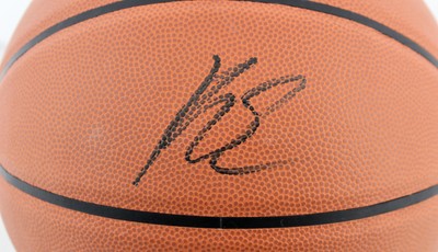 Warriors Klay Thompson Authentic Signed Spalding Basketball BAS #G45581