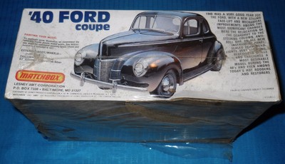 AMT 40 Ford Coupe-#2400-1980 Lesney Matchbox 1/25 Scale-FS-Model Car Swap Meet