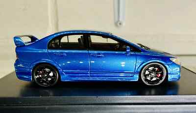 1/43 Mark CIVIC MUGEN RR 2008 FD2 TYPE-R Blue with Carbon
