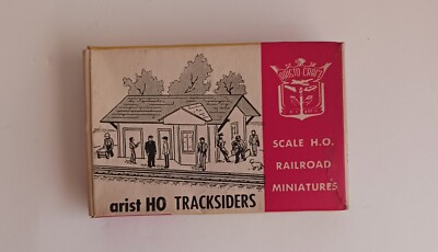 ARISTOCRAFT HO SCALE RAILROAD MINIATURES # 5 TRACKSIDERS SEATED FIGURES