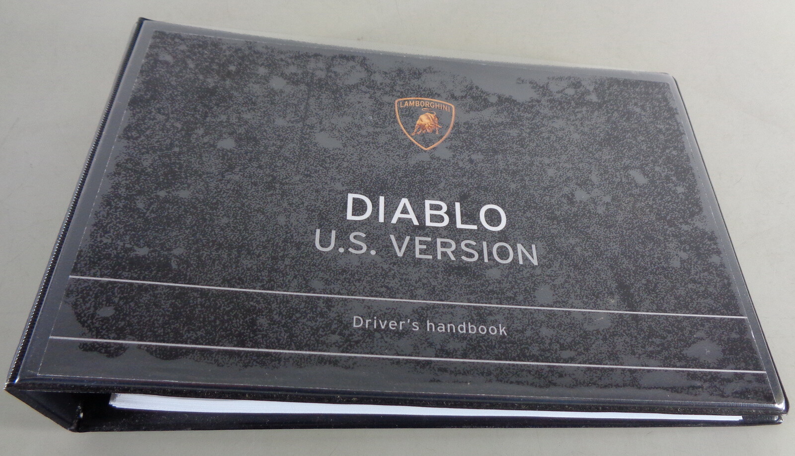 ランボルギーニ ディアブロ6.0 オーナーズマニュアル Owner's Manual / Handbook Lamborghini DIABLO U.S. Version