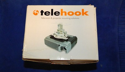 New (Open Box) Atdec Telehook Projector Flush Project Mount White TH-WH-PJ-FM
