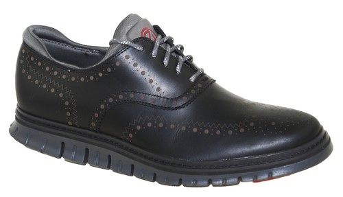 靴 COLE HAAN ZEROGRAND 25.5 ZG EON WING OX Men's ZERØGRAND Remastered Wingtip Oxfords in Black | Cole Haan